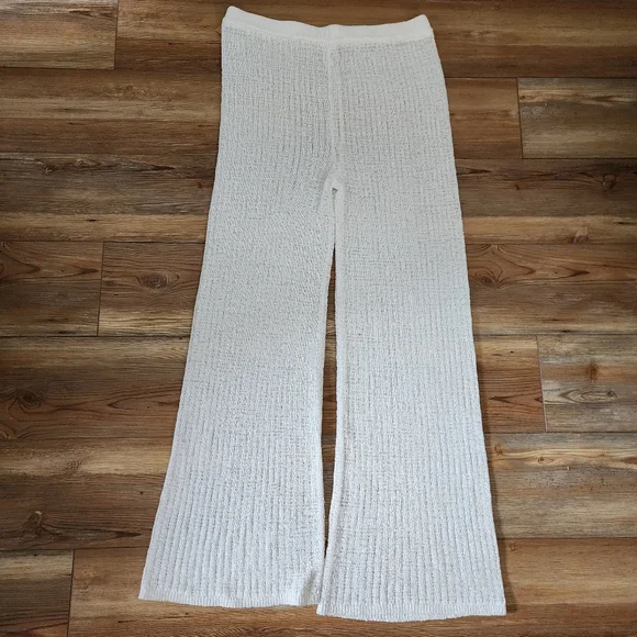 Shade & Shore Cover-up Pants Womens XL Cream Crochet NEW - Picture 4 of 9